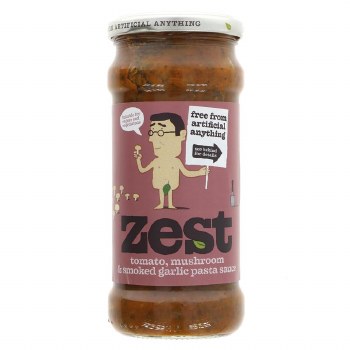 Zest Mushroom and garlc Pasta Sauce