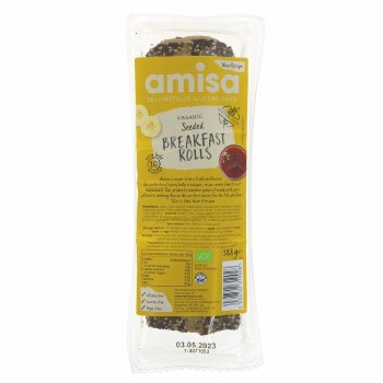 Amisa Organic Seeded Breakfast Rolls