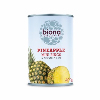 Biona Organic Mini Pineapple Rings