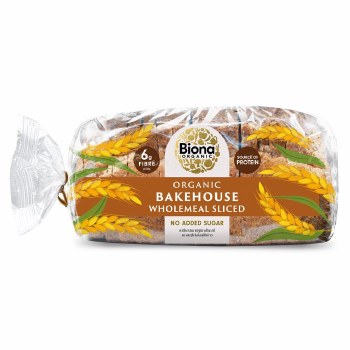 Biona Organic Wholemeal Sliced Bread