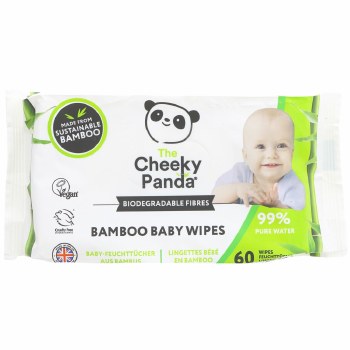 Cheeky Panda Bamboo Baby Wipes