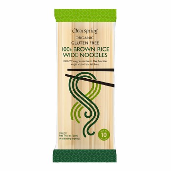 Clearspring Brown Rice Wide Noodles 200g
