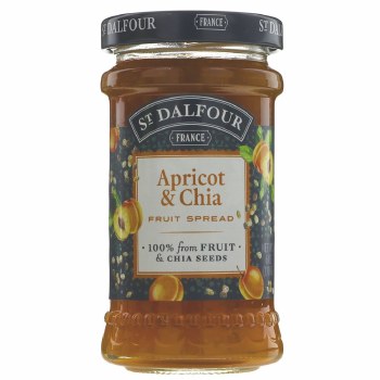 St Dalfour Apricot & Chia Fruit Spread
