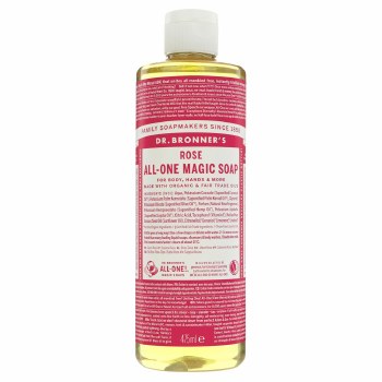 Dr Bronner's Organic Rose Magic Soap 475ml