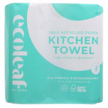 Ecoleaf 3ply Kitchen Towel