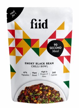 Fiid Smoky Black Bean Chilli Bowl