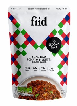 Fiid Sundried Tomato & Lentil Ragu Bowl