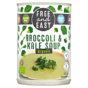Free & Easy Organic Broccoli & Kale Soup