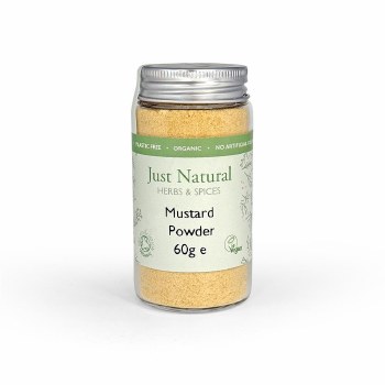 Just Natural Herbs Organic Mustard Powder 60g