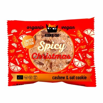 Kookie Cat Organic Spicy Christmas Cookie 50g