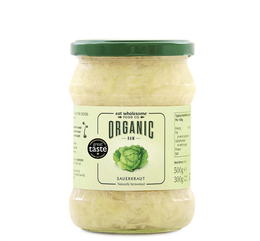 Eat Wholesome Organic Raw Sauerkraut Fairhaven Wholefoods Ltd