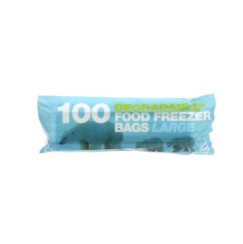 D2w Large Freezer Bags 100 Fairhaven Wholefoods Ltd