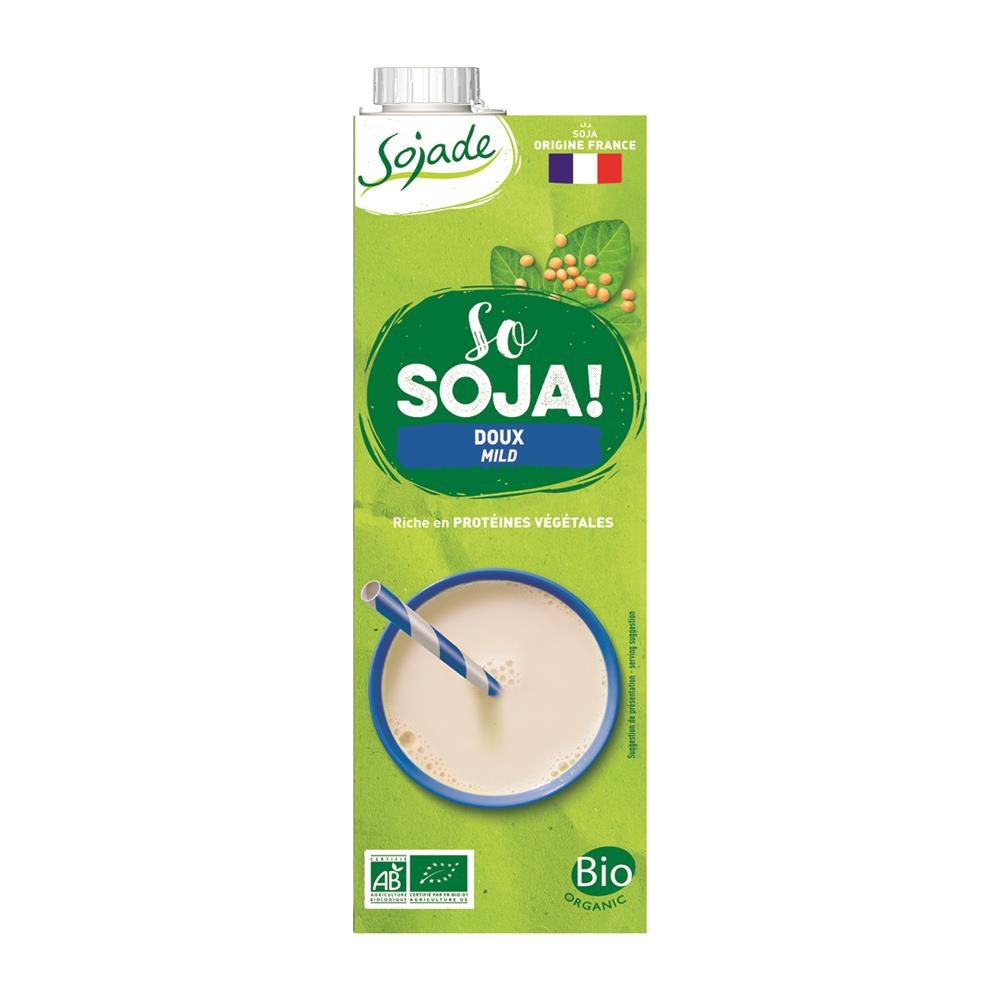 Sojade Sweetened Soya Milk 1L Fairhaven Wholefoods Ltd