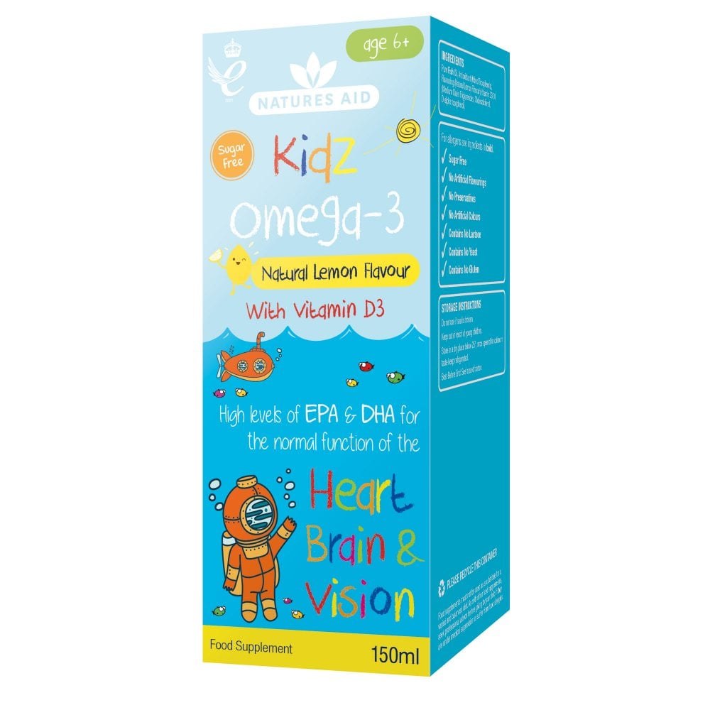 Natures Aid Kidz Omega3 Fairhaven Wholefoods Ltd