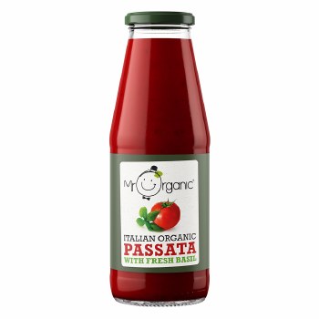 Mr Organic Passata with Fresh Basil