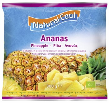 Natural Cool Organic Pineapple Chunks