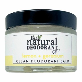 The Natural Deodorant Company Lemon & Geranium Balm 55g