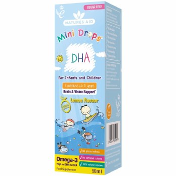 Natures Aid DHA Drops for children