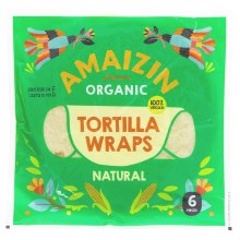 Amaizin Organic Tortilla Wraps