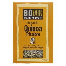 Biofair Organic Fairtrade Tricolor Quinoa 500g