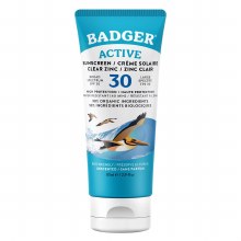 Badger Active Sunscreen Clear Zinc SPF 30