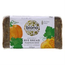 Biona Organic Rye Bread Pumpkinseed