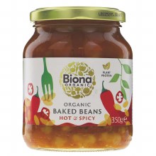 Biona Organic Baked Beans Hot & Spicy