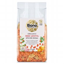 Biona Organic Red Lentil Spiced Dhal