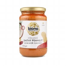 Biona Satay Spicy Peanut Sauce 350g