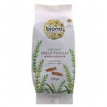 Biona Organic Wholewheat Spelt Fusili