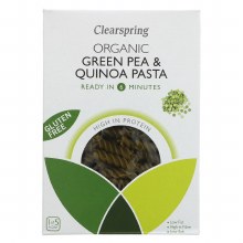 Clearspring Organic Green Pea & Quinoa Pasta 250g