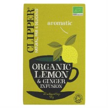 Clipper Organic Lemon & Ginger Tea