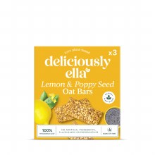Deliciously Ella Lemon & Poppy Seed Oat Bars