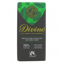 Divine 70% Dark Mint Chocolate