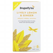 Dragonfly Tea Organic Lively Lemon & Ginger