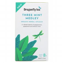 Dragonfly Tea Organic Three Mint Medley