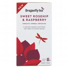 Dragonfly Tea Organic Sweet Rosehip & Raspberry
