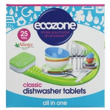 Ecozone Dishwasher Tablets 25 Tabs