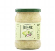 Eat Wholesome Organic Raw Dill & Garlic Kraut 500g
