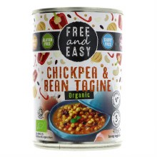 Free & Easy Chick Pea & Bean Tagine