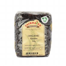 Fairhaven Wholefoods Organic Turkish Raisins 500g