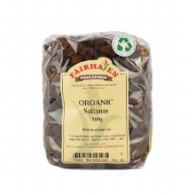 Fairhaven Wholefoods Organic Turkish Sultanas 500g