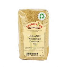 Fairhaven Wholefoods Organic Wholewheat Couscous 500g