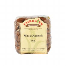 Fairhaven Wholefoods Whole Almonds 250g