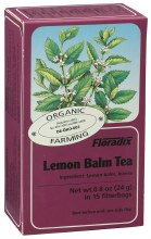 Floradix Lemon Balm Organic Herbal Tea 15bags