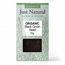Just Natural Organic Onion Seed Black 25g