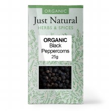 Just Natural Organic Peppercorns Black