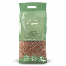 Just Natural Organic Barley Grain 500g