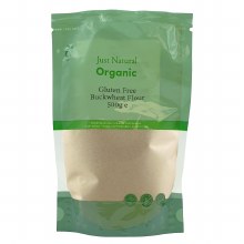 Just Natural Organic Gluten - Free Buckwheat Flour