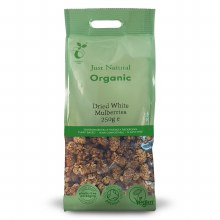 Just Natural Organic Dried White Mulberries